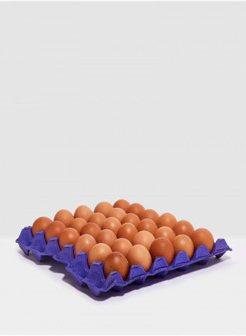 Lutein Brown Eggs 50g Pack of 30