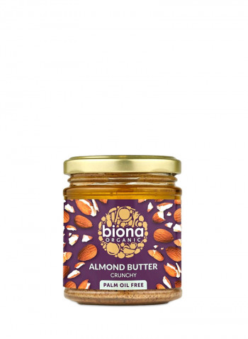 Organic Almond Butter Crunchy 170g