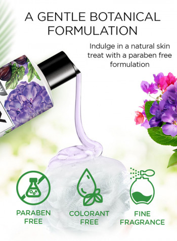 Botanicals Perfumed Body Wash for Skin Renewal with Fig Extract And Geranium Oil 500ml