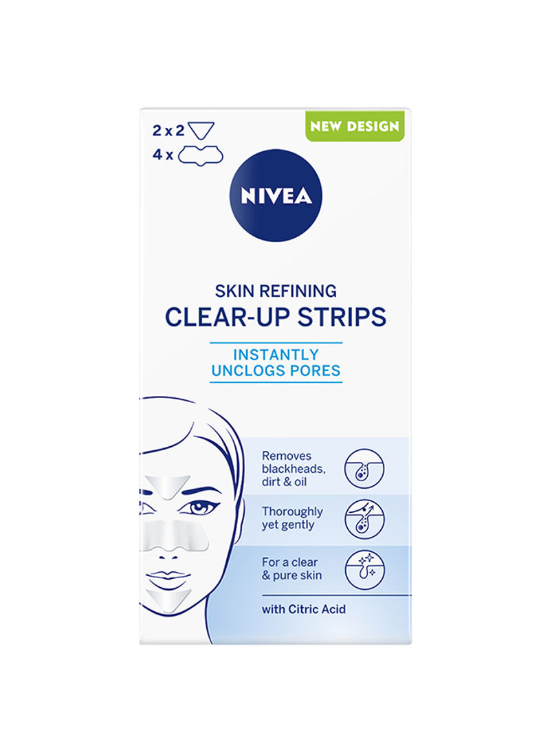 Face Skin Refining Clear-Up Citric Acid 6 Strips
