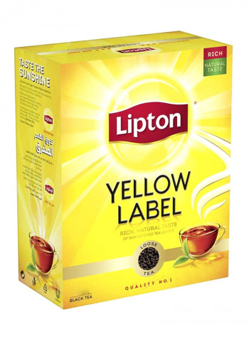 Yellow Label Black Loose Tea 400g Pack of 2