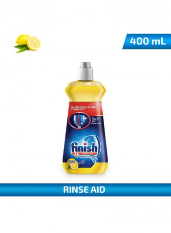 Dishwasher Rinse Aid Liquid Lemon  400ml