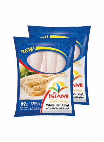 White Fish Fillet 1kg Pack of 2