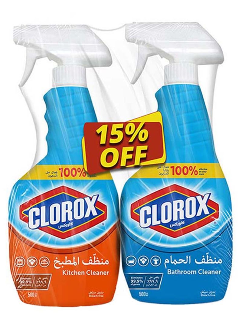 Disinfecting Kitchen Cleaner With Bathroom Cleaner 500ml