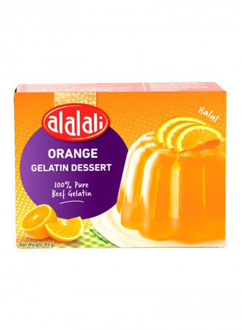 Gelatin Orange Dessert 85g