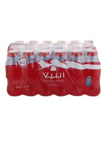 Natural Mineral Water Pack Of 24 200ml Pack of 24