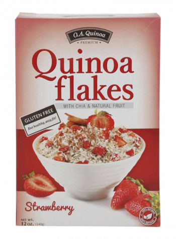 Strawberry Flakes With Chia And Natural Fruit 340g