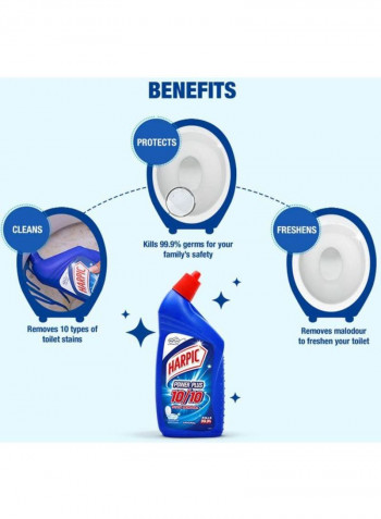3-Piece Toilet Cleaner And Bathroom Cleaner Set Blue Toilet Cleaner(750), Bathroom Cleaner(500)ml