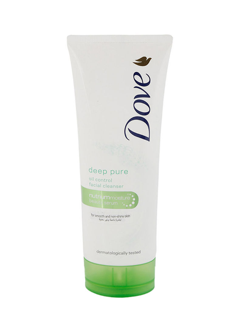 Deep Pure Oil Control Facial Cleaner For Smooth And Non-Shiny Skin 100g