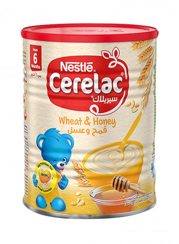 Infant Cereals With Iron, Wheat And Honey 400g