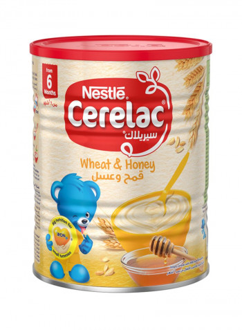 Infant Cereals With Iron, Wheat And Honey 400g