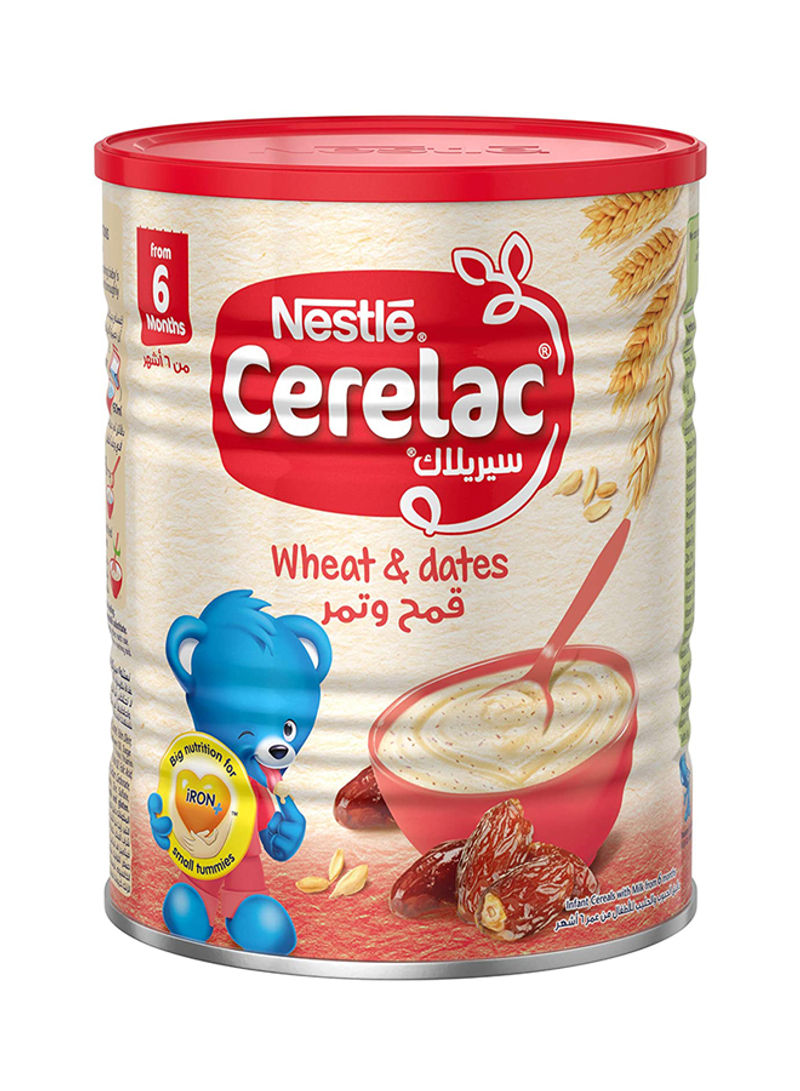 Infant Cereals with  Iron + Wheat & Dates Baby Food 400g