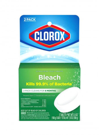 Automatic Toilet Bowl Cleaner Tablets, 100g, Pack Of 2 2x100g