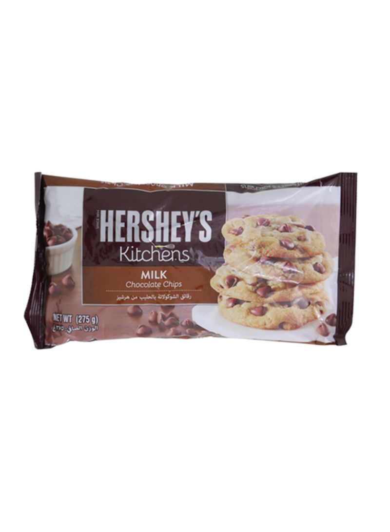 Milk Chocolate Chips 275g Pack of 2