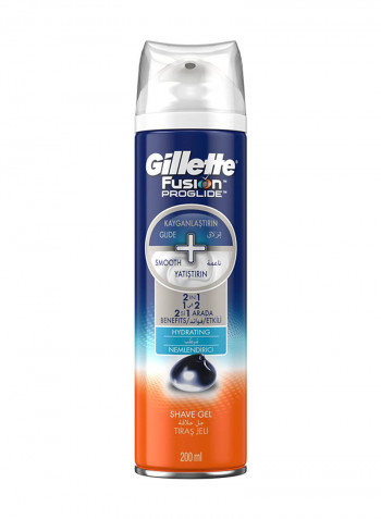 Fusion Proglide Hydrating Shaving Gel 200ml