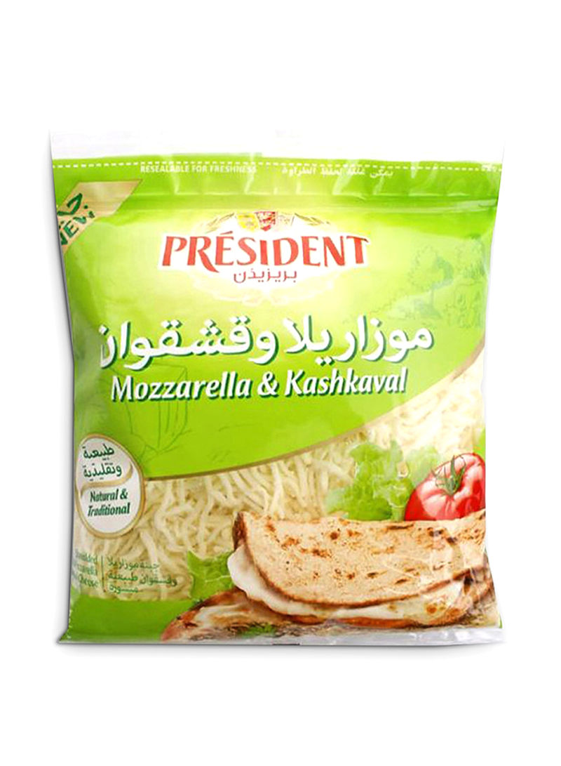 Mozzarella And Kashkaval Grated Cheese 400g