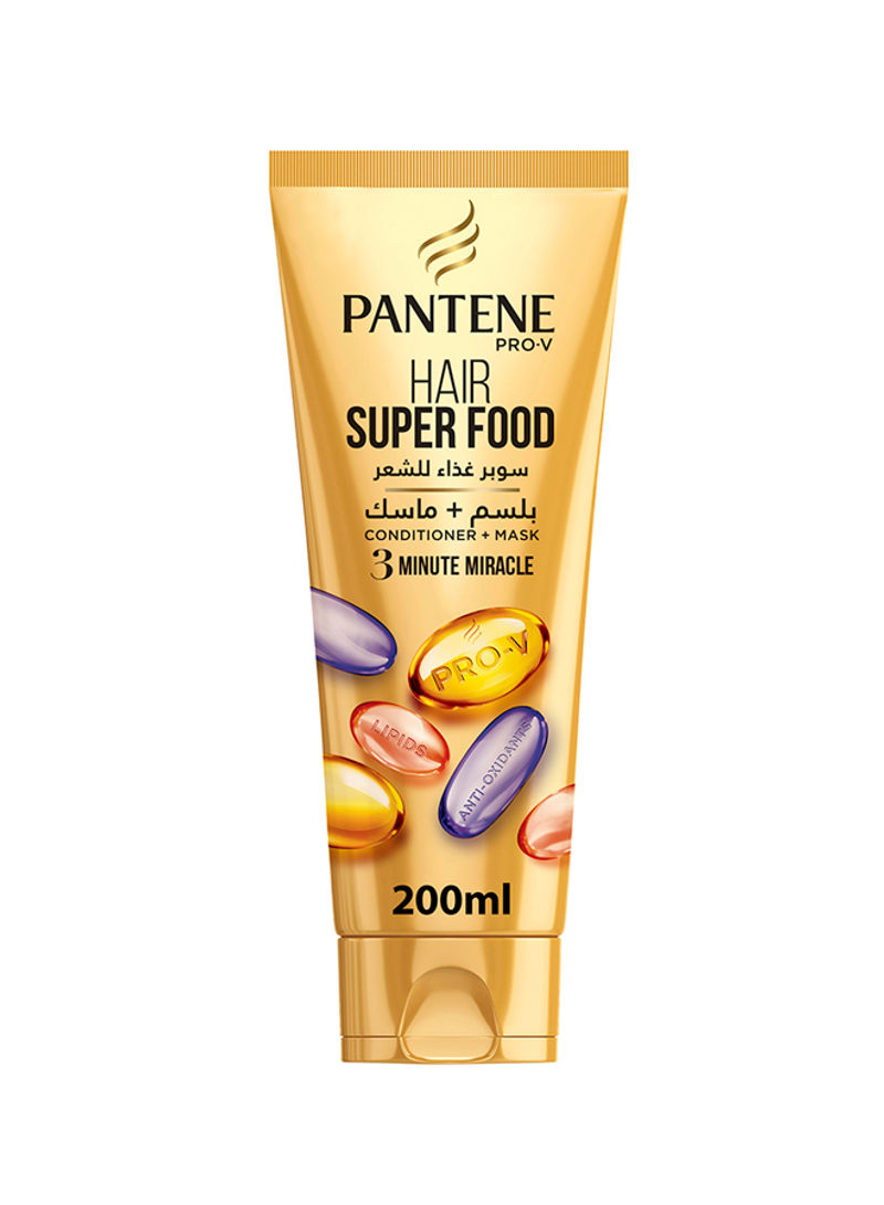Pro-V Hair Super Food 3 Minute Miracle Conditioner 200ml