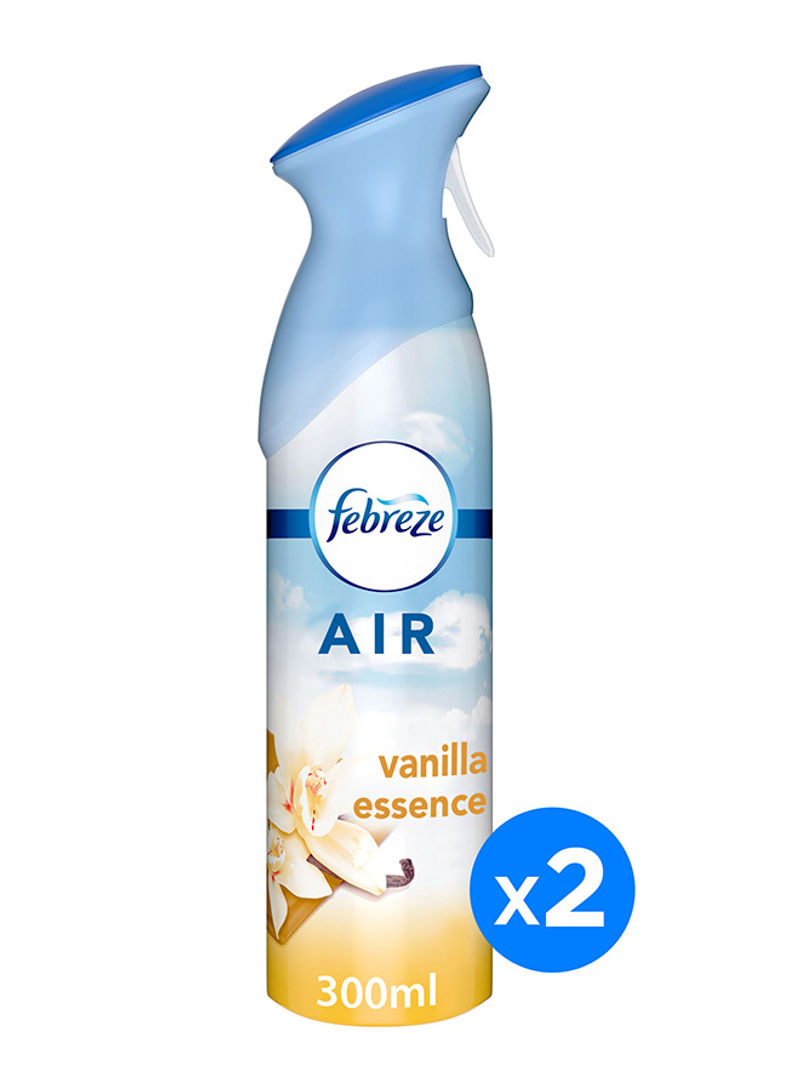 Vanilla Essence Air Freshener 300ml Pack Of 2 Vanilla Essence