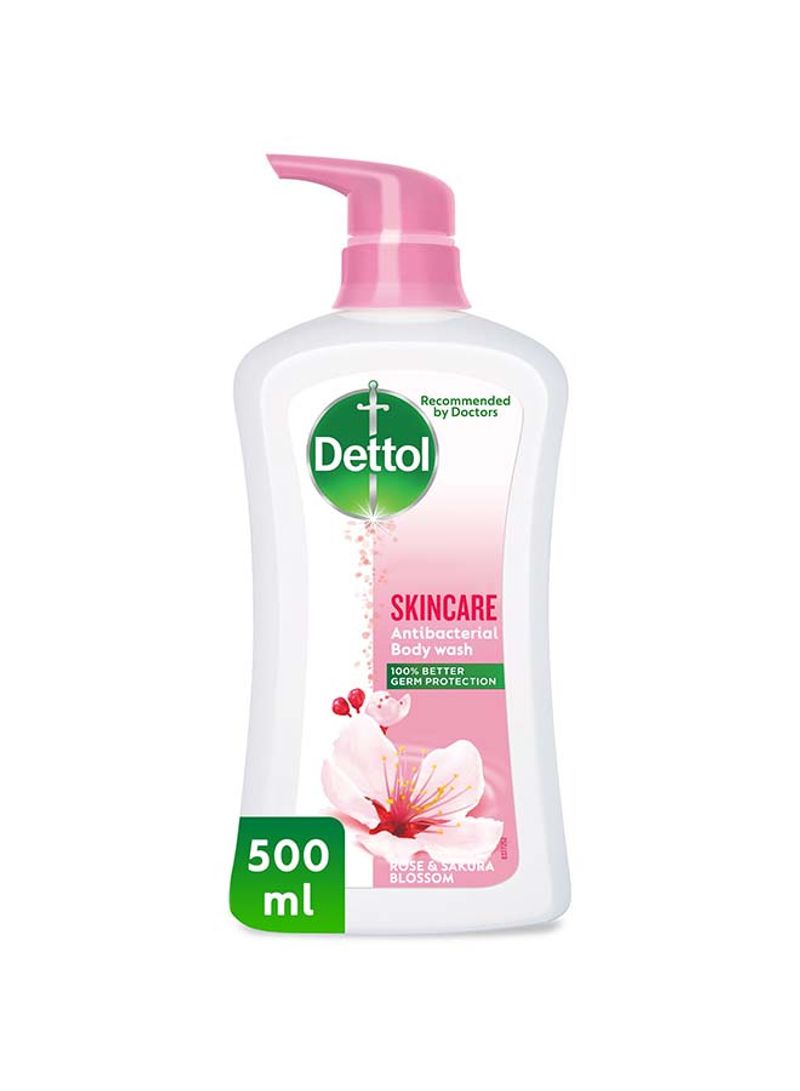 Skincare Anti-Bacterial Body Wash 500ml - Rose And Blossom