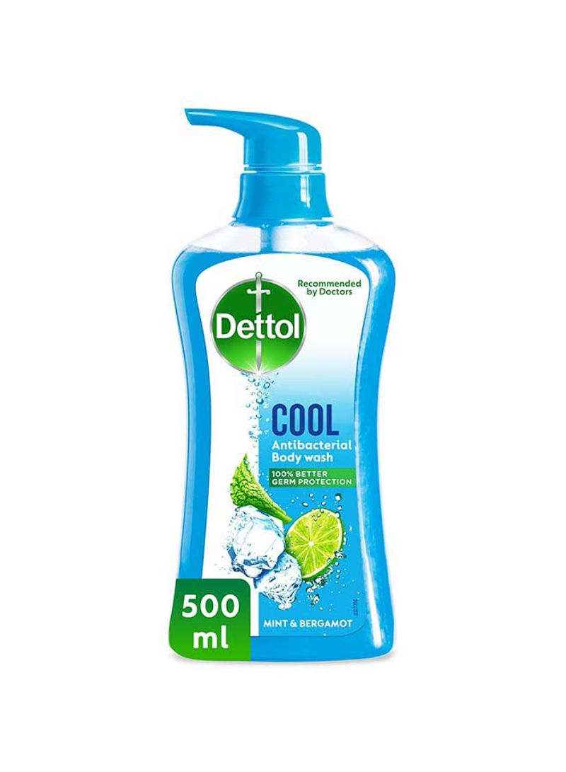 Cool Anti-Bacterial Body Wash Mint And Bergamont 500ml