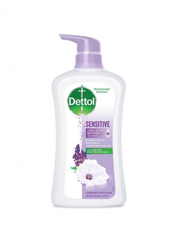 Sensitive Anti-Bacterial Body Wash 500ml - Lavender And White Musk