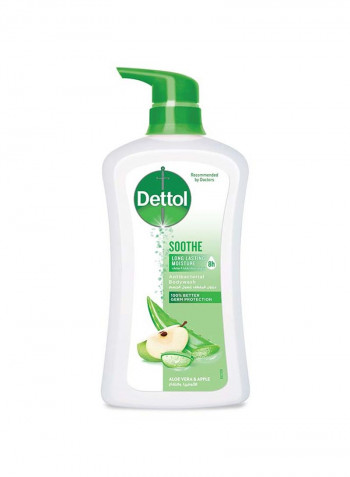 Soothe Anti-Bacterial Body Wash 500 ml - Aloe Vera And Apple