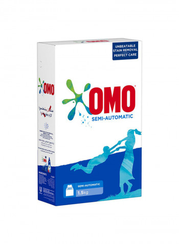 Semi automatic Laundry Detergent Powder 1.5kg
