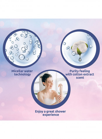 Shower Gel Micellar Care With Cotton Extract And Water 500ml