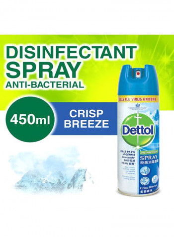 Crisp Breeze All Purpose Disinfectant Spray 450ml