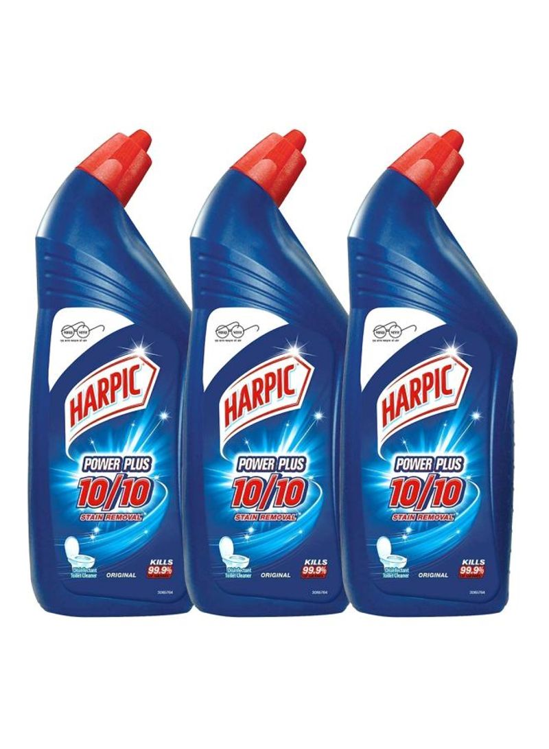 Pack Of 3 Limescale Remover Toilet Cleaner Blue 750ml