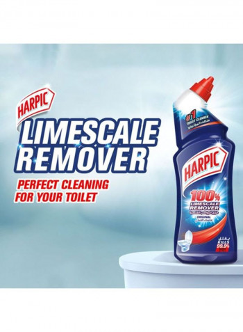 Pack Of 3 Limescale Remover Toilet Cleaner Blue 750ml