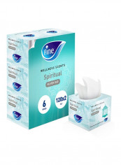Pack Of 6 Wellness Scents Spiritual, Silver Oud Facial Tissues White