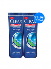 Anti-Dandruff Shampoo Cool Sport Menthol Pack Of 2 400ml + 400مل