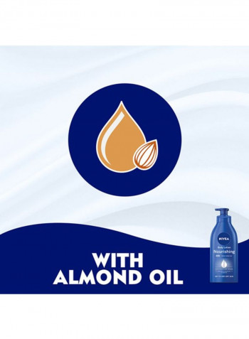 Nourishing Body Lotion, Almond Oil, Extra Dry Skin Blue 625ml