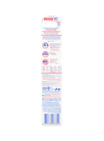 360 Soft Toothbrush Multicolour Soft Bristles