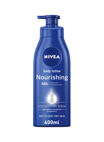 Nourishing Body Lotion, Almond Oil, Extra Dry Skin 400ml