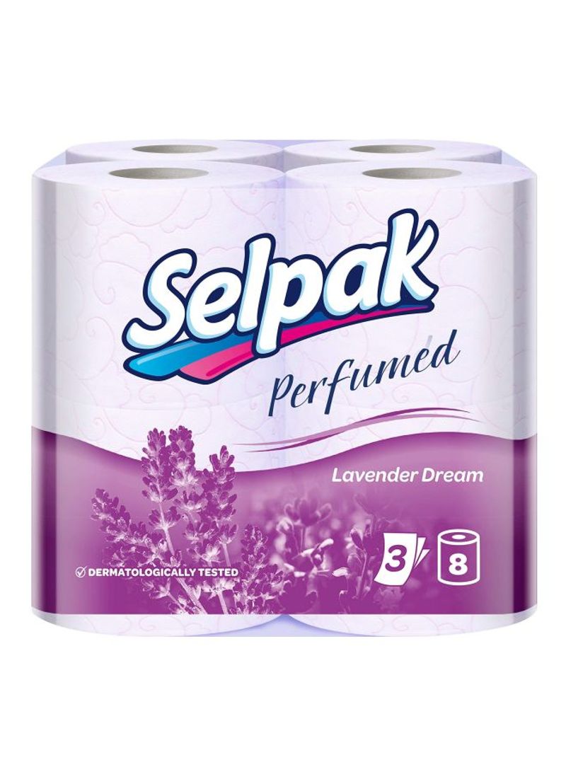 Pack of 8 Perfumed Toilet Paper