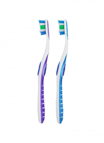 2-Piece 360 Degree Whole Mouth Clean Toothbrush M