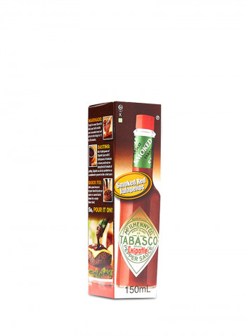 Chipotle Pepper Sauce With Smoked Red Jalapenos 150ml