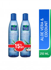 Advansed Aloe Vera Enriched Coconut Hair Oil 250ml Pack of 2