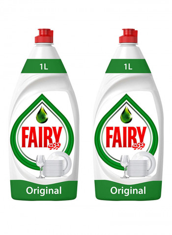 Original Dish Washing Liquid Soap 1L Pack Of 2