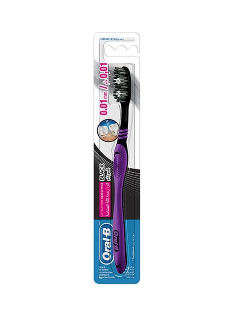 Ultrathin Sensitive Extra Soft Manual Toothbrush Multicolour