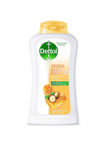 Nourish Body Wash With Honey And Shea Butter 500ml