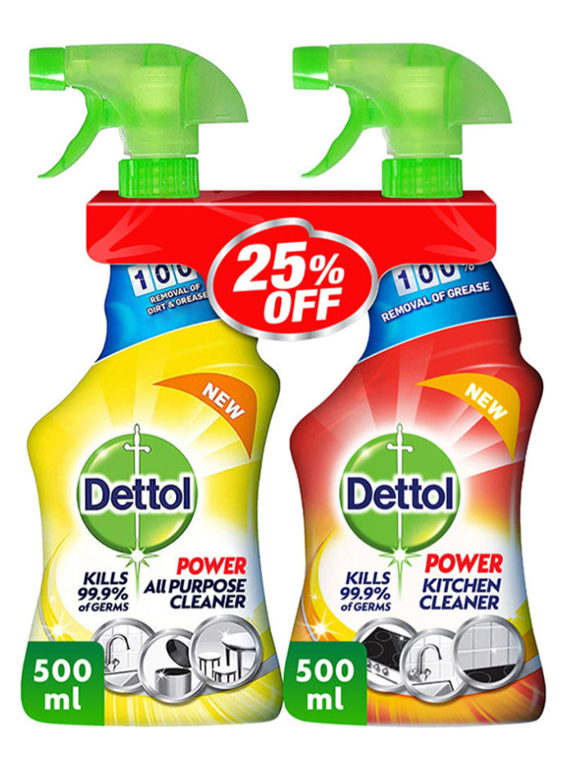 Power All Purpose And Kitchen Cleaner 500ml Pack of 2 2 x 500ml
