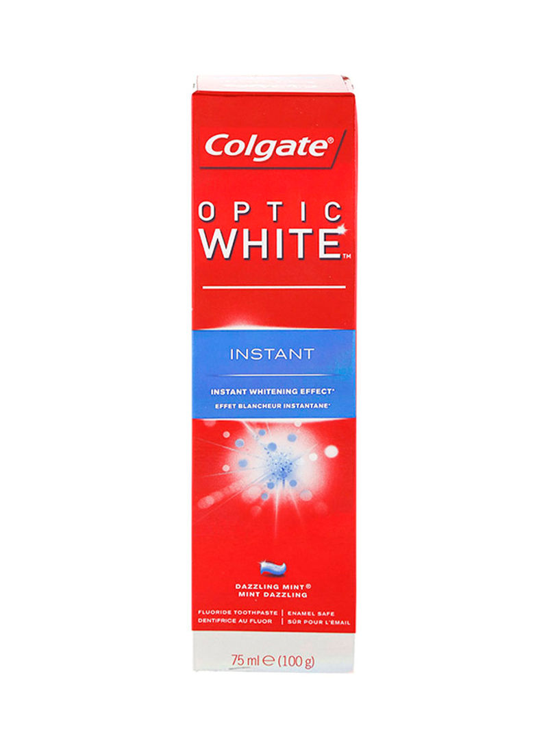 Optic White Instant Whitening Toothpaste 75ml