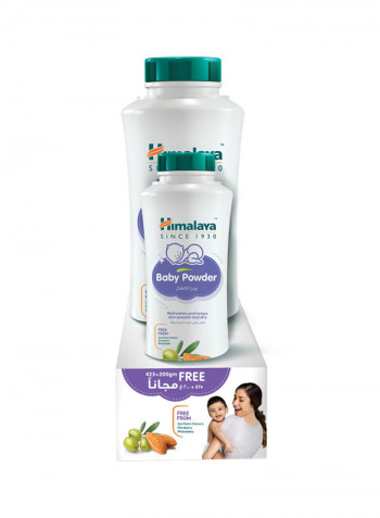 Pack Of 2 Baby Powder 425+200g