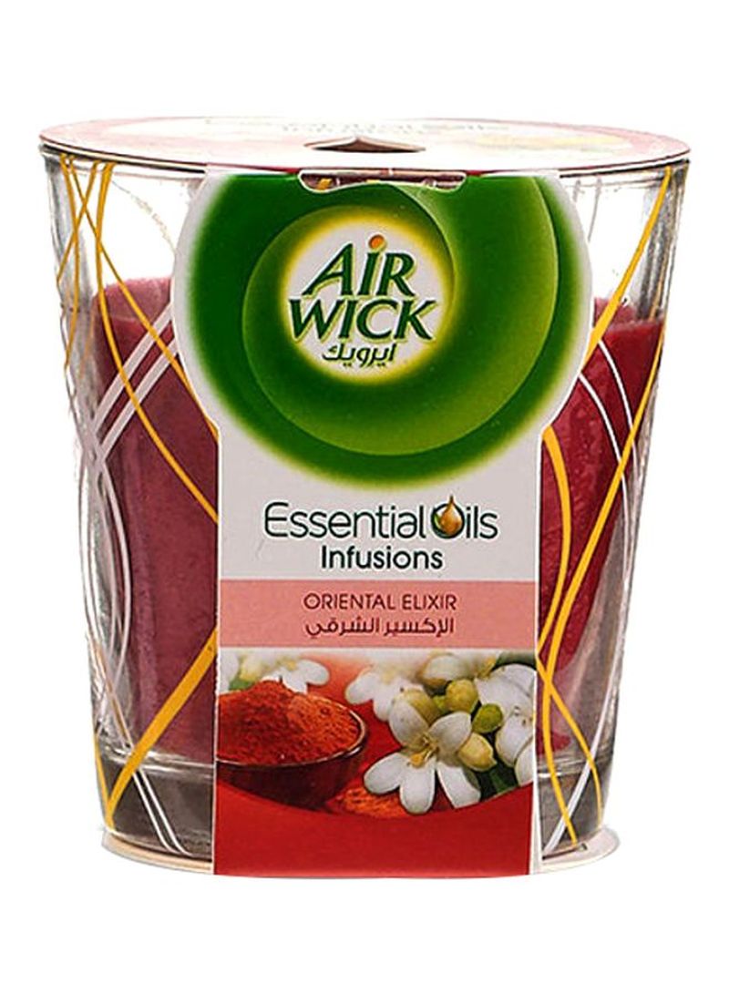 Air Freshener Candle - Oriental Elixir Red