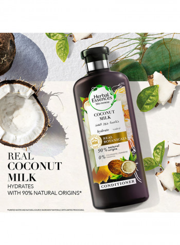 Renew Natural Conditioner with Coconut Milk for Hair Hydration 400ml