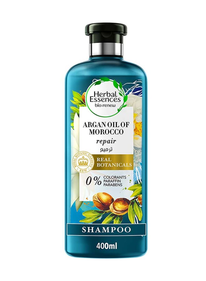 Renew Natural Shampoo with Argan Oil Of Morocco For Hair Repair 400ml