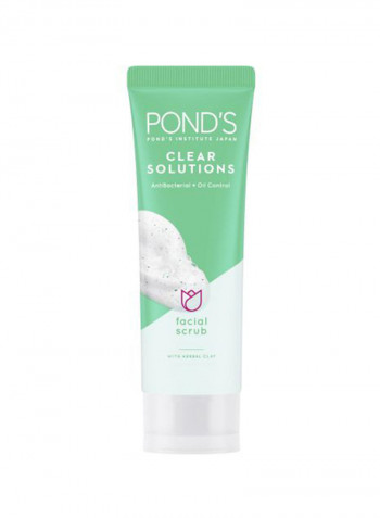 Facial Foam Clear Solutions With Antibacterial And Breakout Control 100g